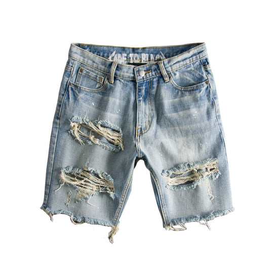 Blue Rockstar Shorts Jeans